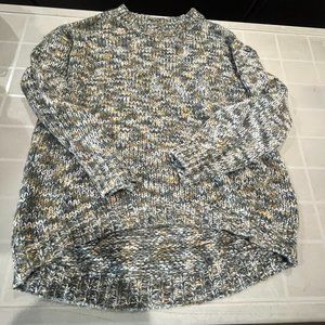 Loft multi color sweater size Large